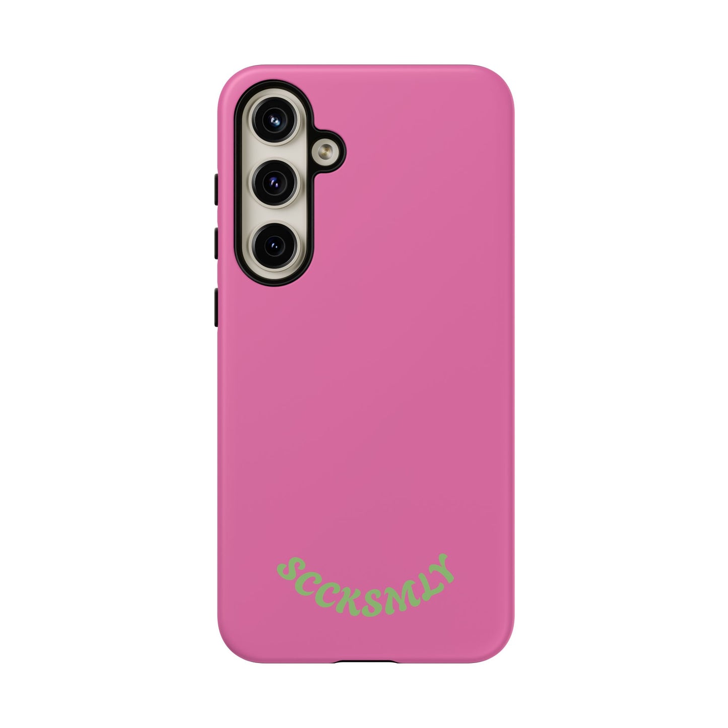 SOLID Sweet Static Pink Tough Case for Samsung