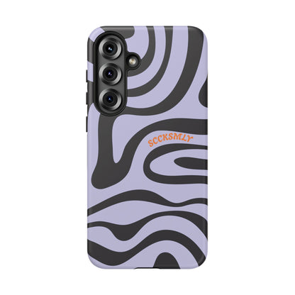 Purple Swirl Phone Case for Samsung