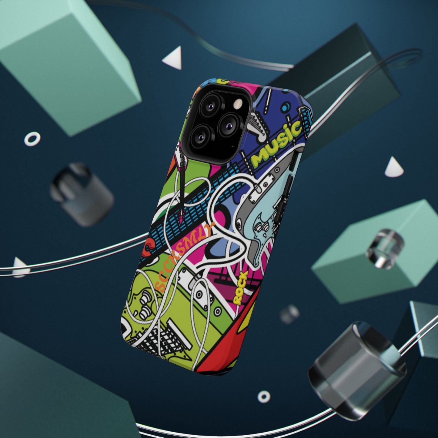 KaleidoWoah Tough Phone Case for Apple