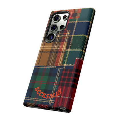 Heritage Hues Patchwork Tough Phone Case for Samsung