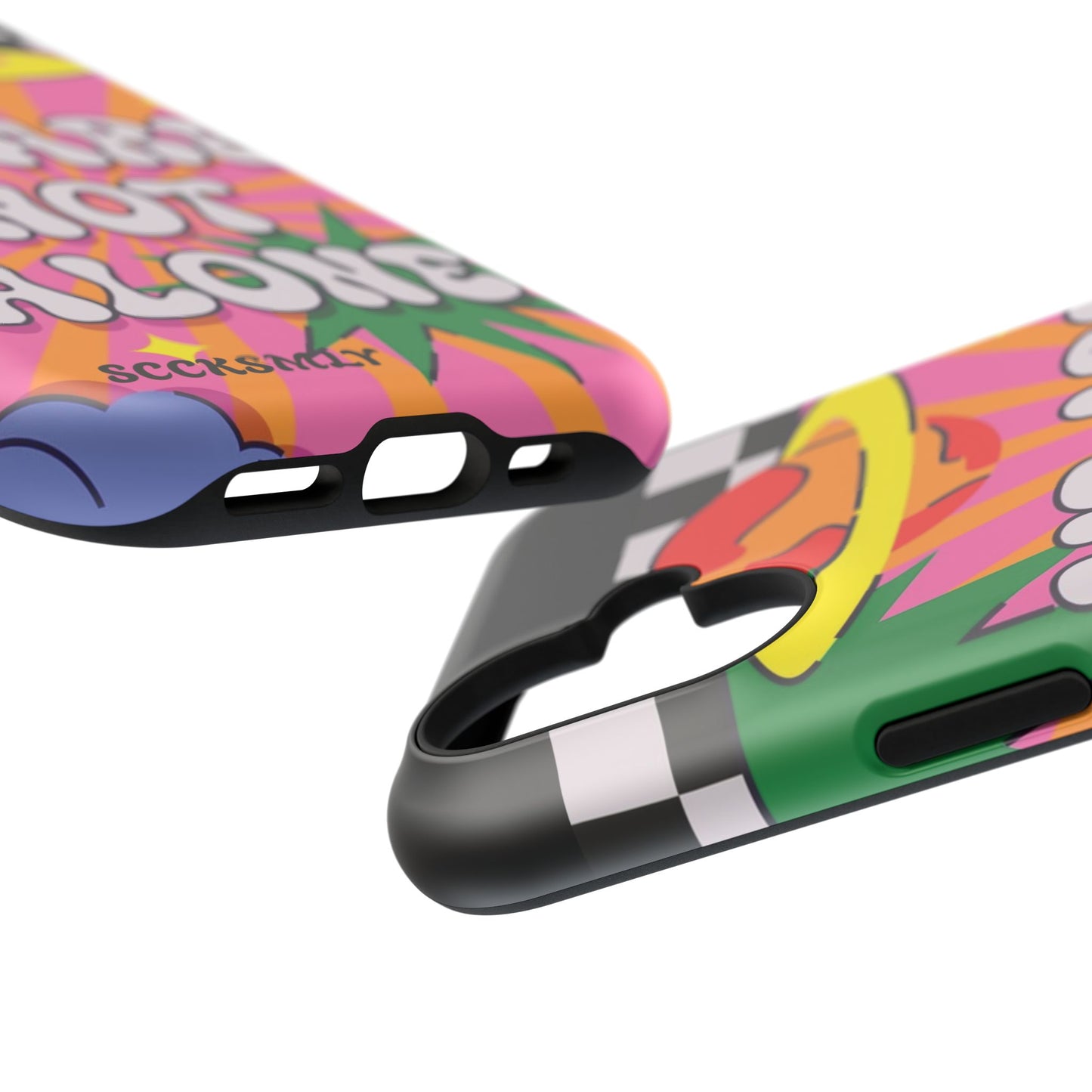 WE ARE NOT ALONE Tough Phone Case for Apple