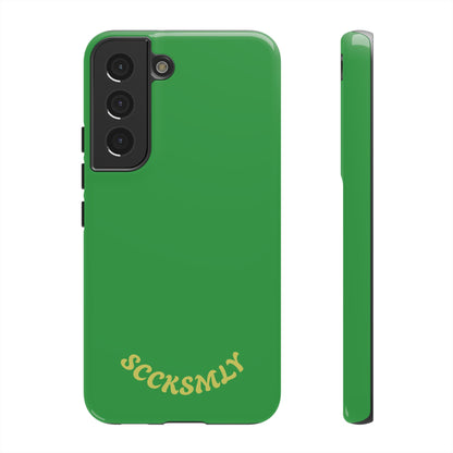 SOLID Green Grin Tough Case for Samsung