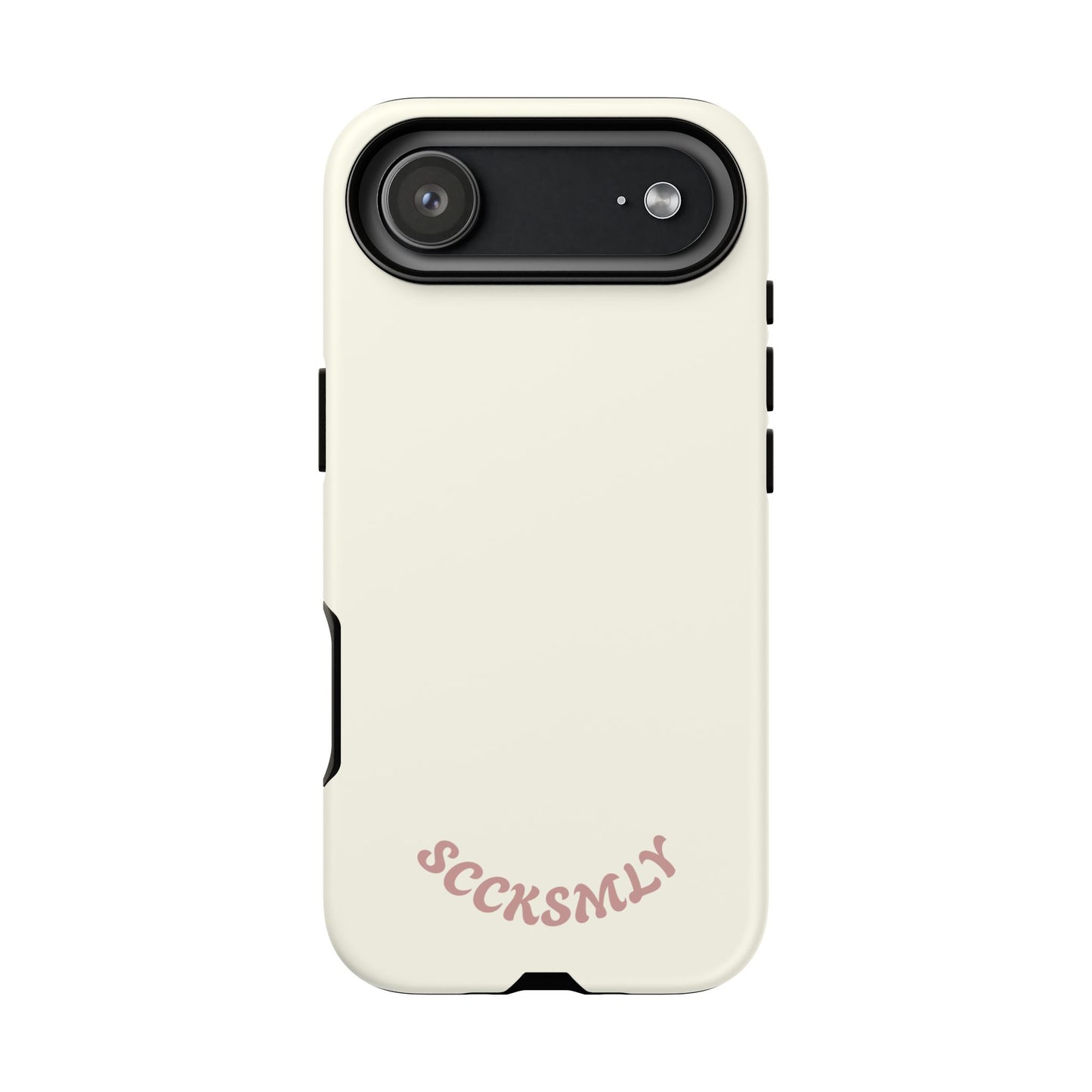 Sweet Oat Milk Tough Phone Case for Apple