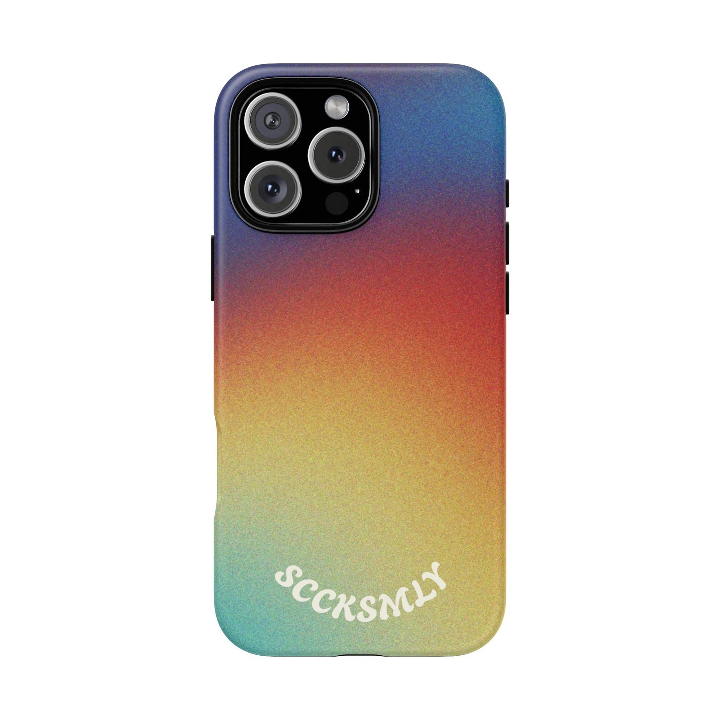 Faded Sunset Aura Tough Phone Case for Apple