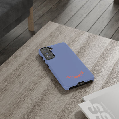 Periwinkle Blue Tough Phone Case for Samsung