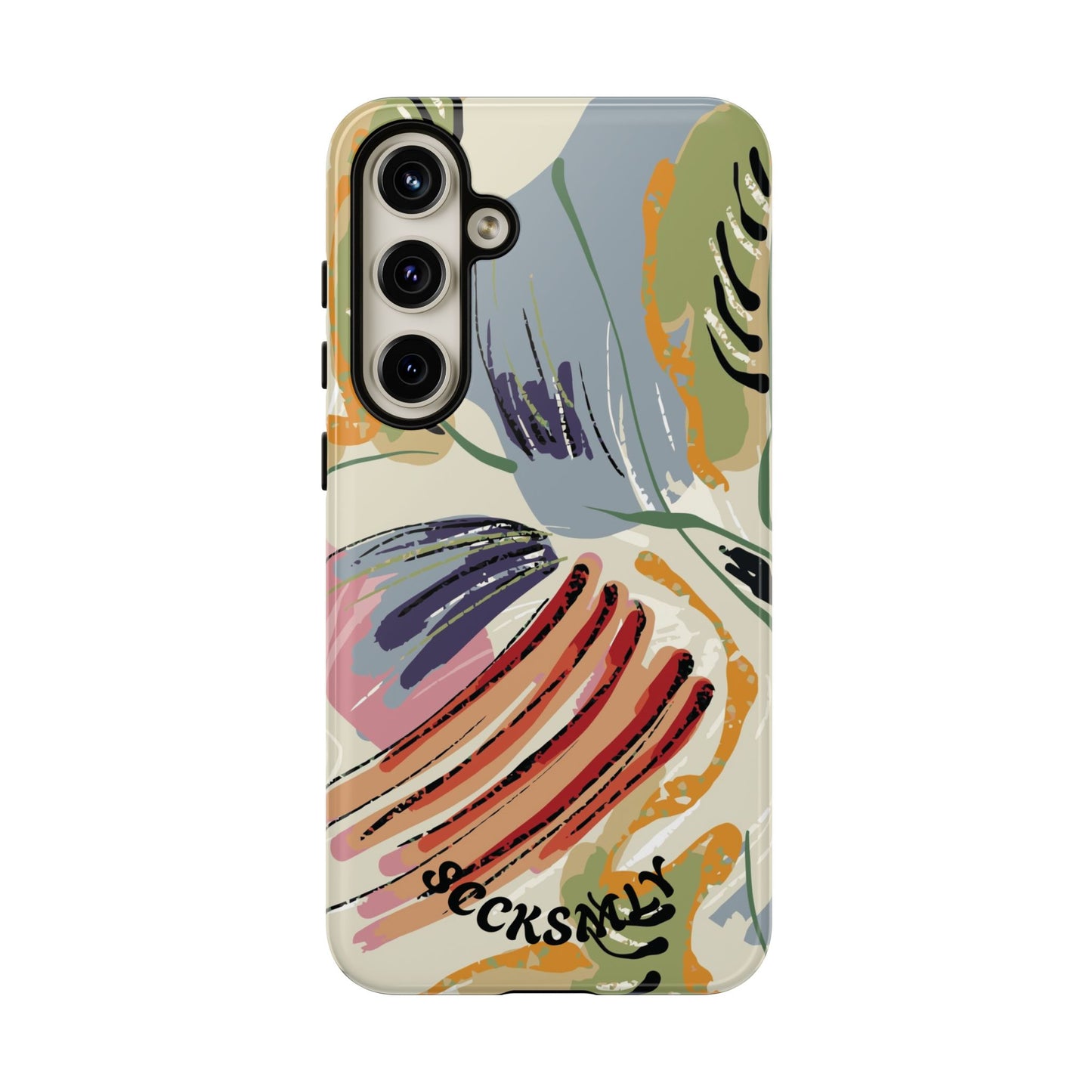 Botanical Strokes Palette Tough Phone Case for Samsung