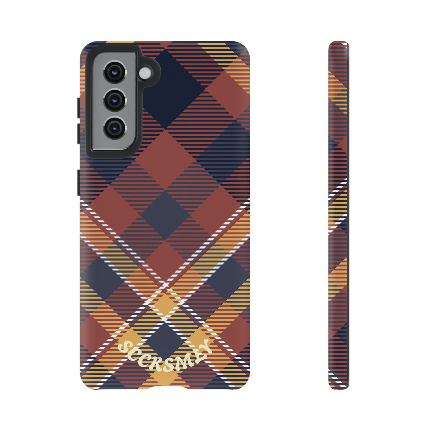 Harvest Tartan Phone Case for Samsung