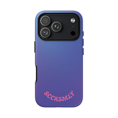 Berry Pop Gradient Tough Phone Case for Apple