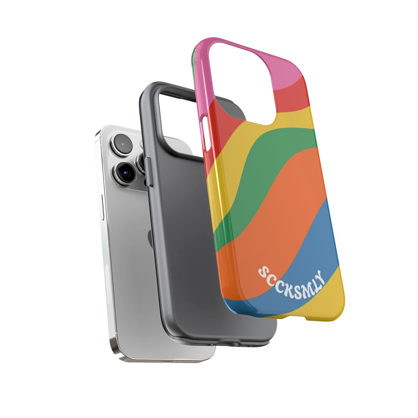 Candy Ribbon Tough Phone Case for Apple