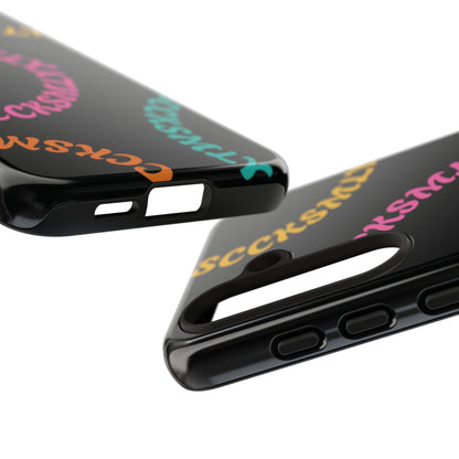 Y2K Wavy Script Tough Case for Samsung