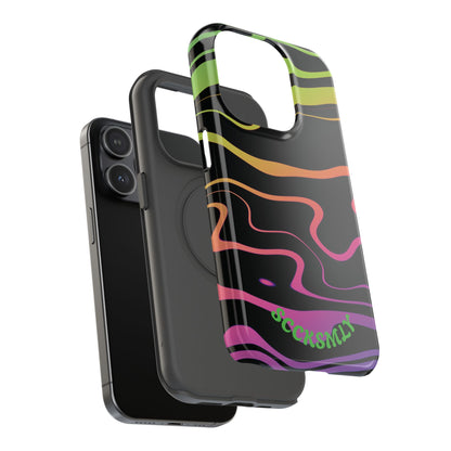 Dark Rainbow Phone Case for Apple