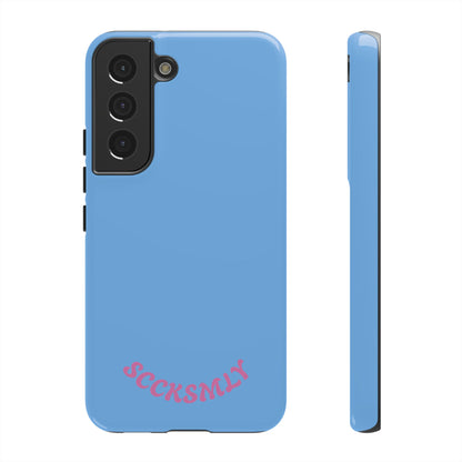 SOLID Blue Candie Tough Case for Samsung