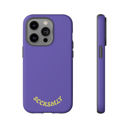 SOLID Dreamy Dusk Purple Tough Case for Apple