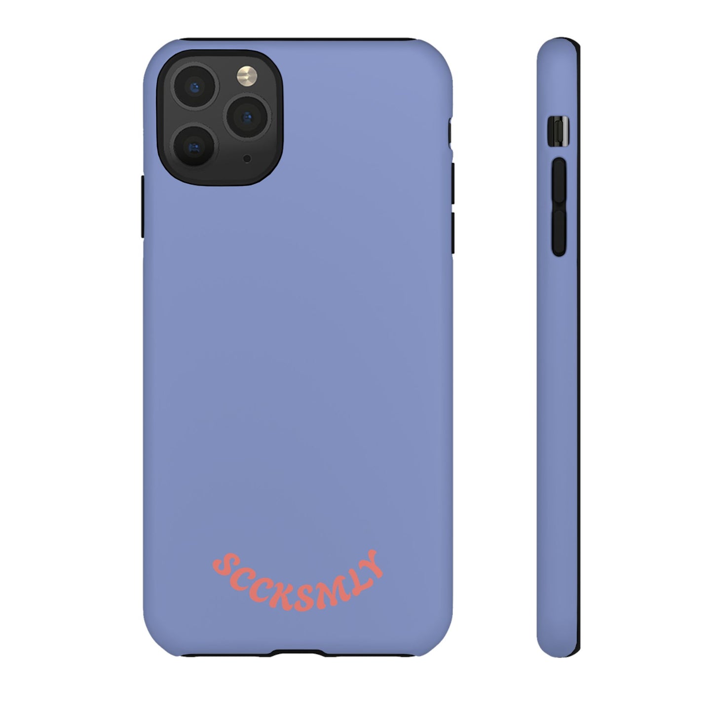 Periwinkle Blue Tough Phone Case for Apple