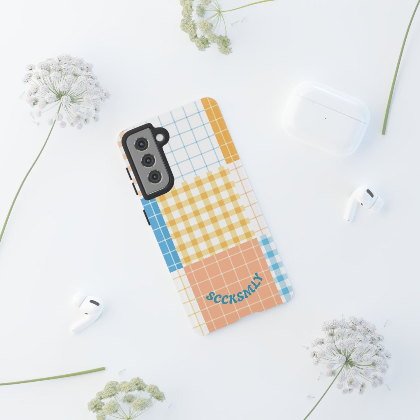 Joy Checkmate Phone Case for Samsung