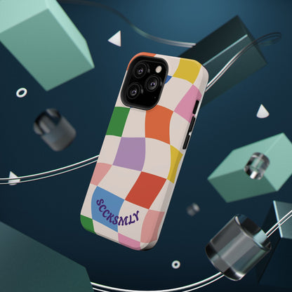 Checker Flicker Phone Case Apple