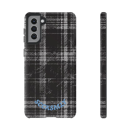Smoky Grungy Plaid Phone Case for Samsung