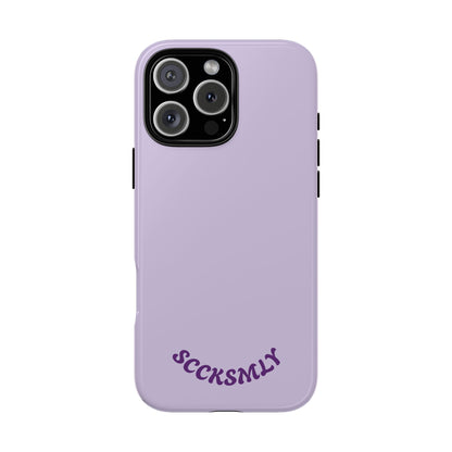 SOLID Morning Lilac Tough Case for Apple