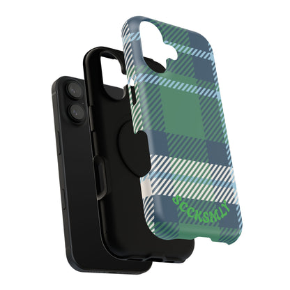 Earth and Sky Plaid Phone Case for Apple
