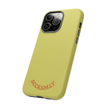 SOLID Lemon Dijon Glaze Tough Case for Apple