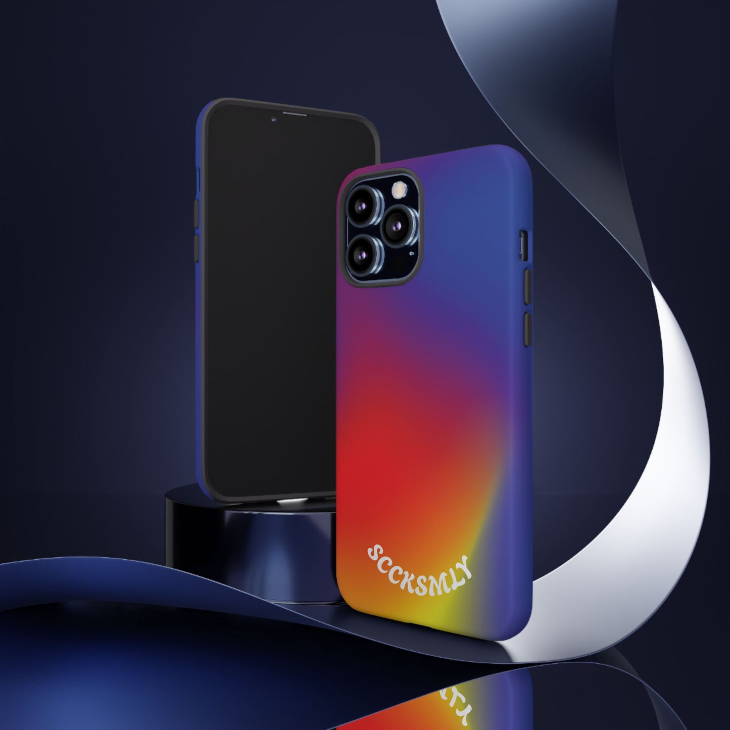 Liquid Dusk Tough Phone Case for Apple