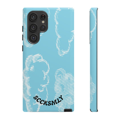 Comic Dot Sky Tough Phone Case for Samsung