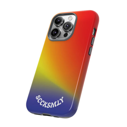 Volcanic Rain Tough Phone Case for Apple