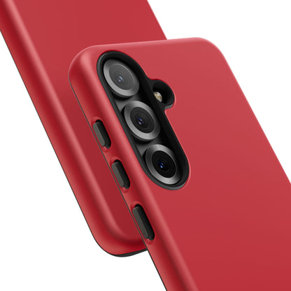 SOLID Calm Cherry Tough Case for Samsung