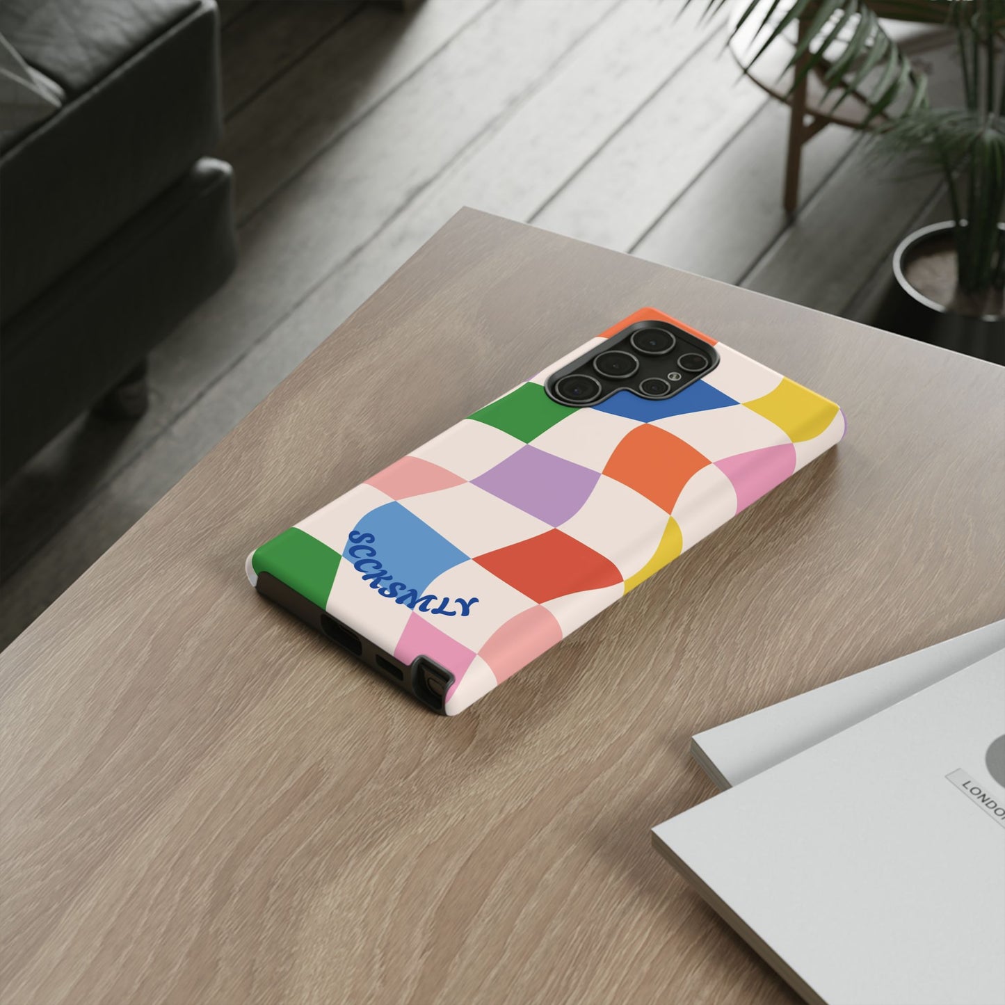 Checker Flicker Phone Case for Samsung