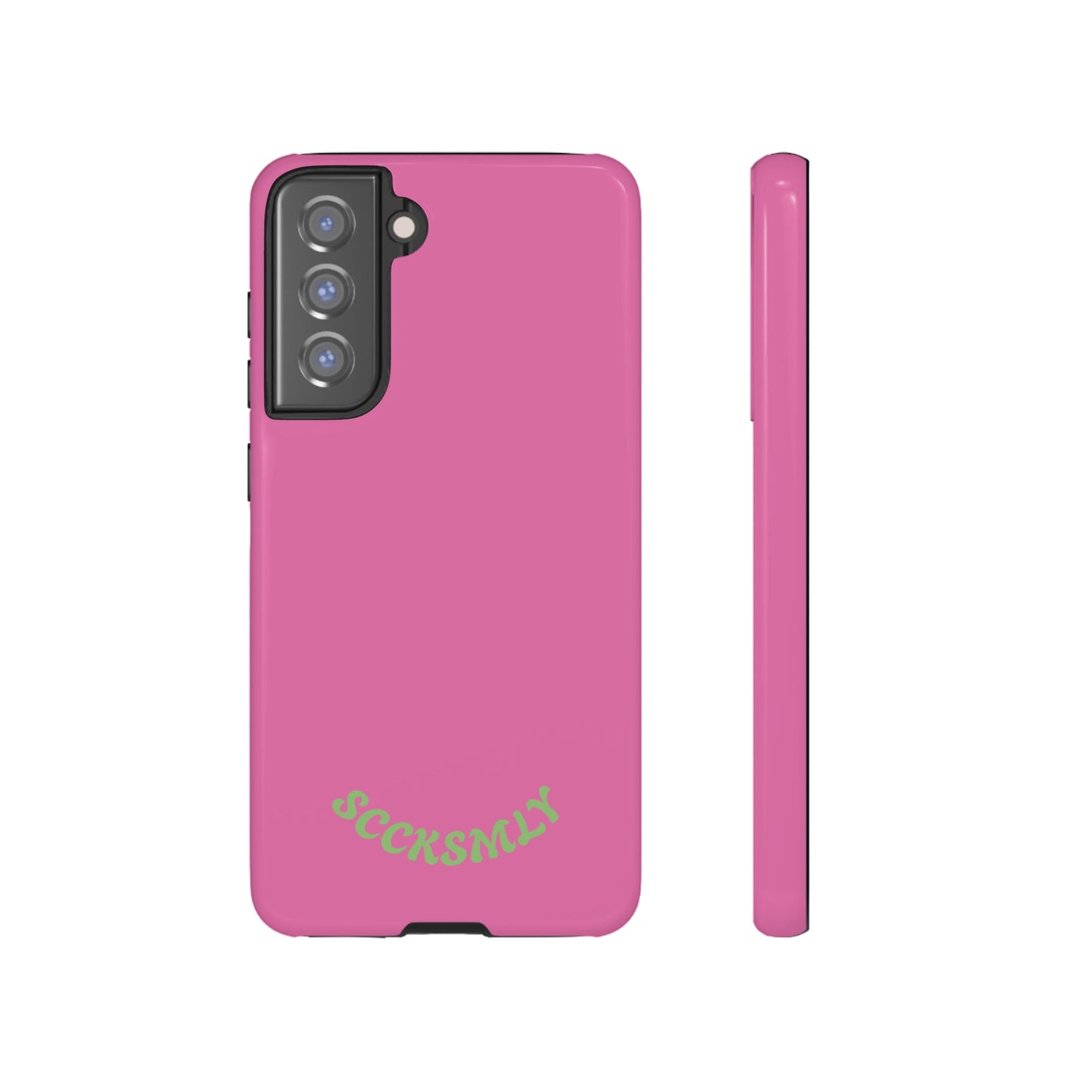 SOLID Sweet Static Pink Tough Case for Samsung