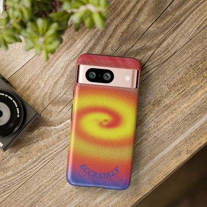 Toxic Spiral Tough Phone Case for Google Pixel