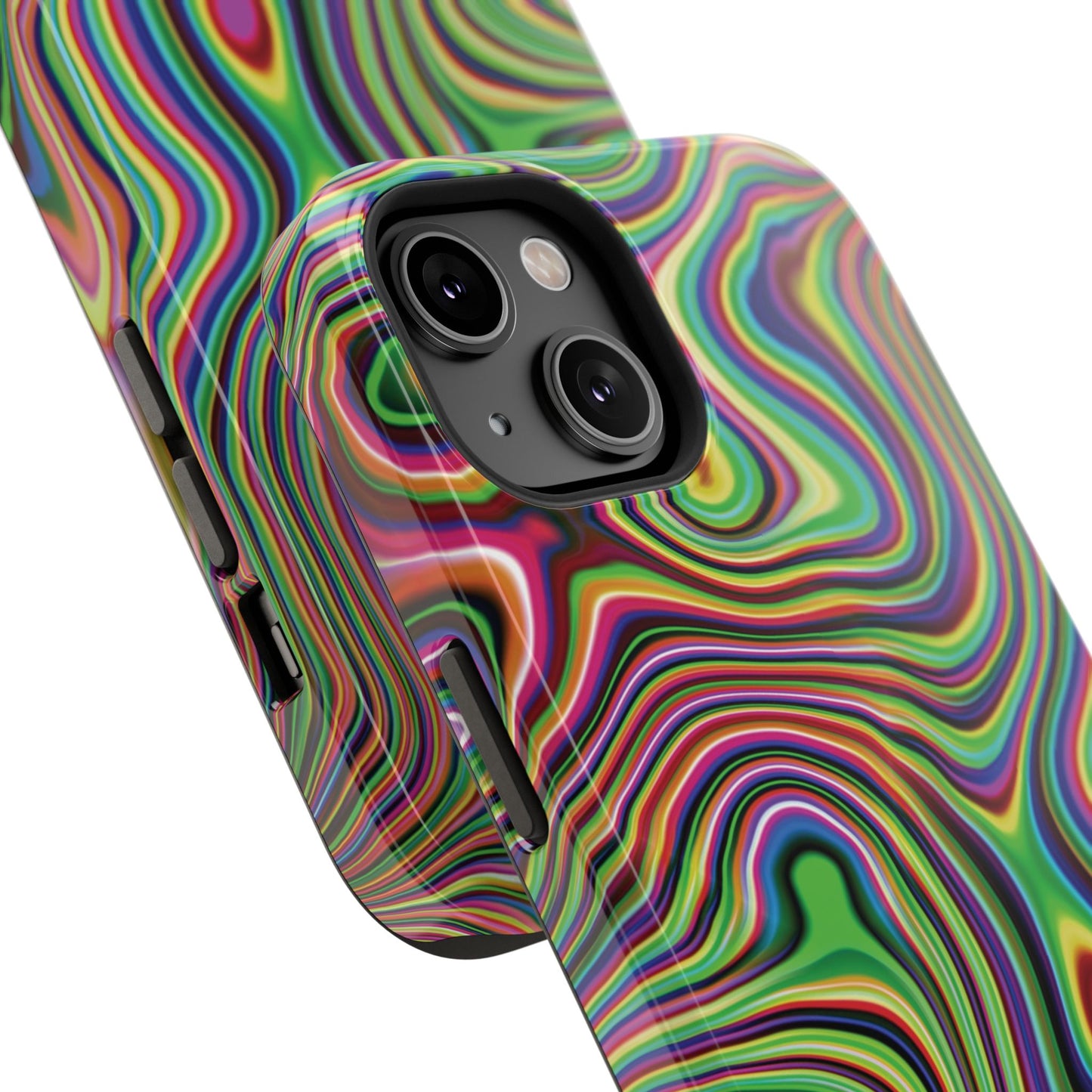 Acid Swirl Phone Case for Apple