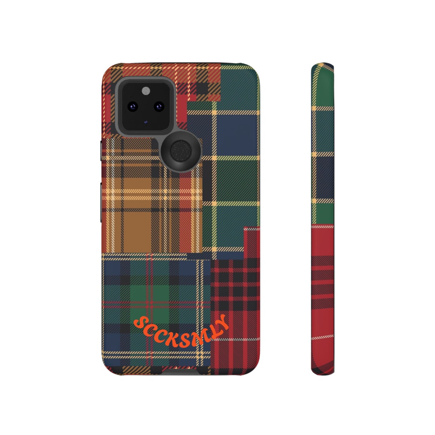 Heritage Hues Patchwork Tough Phone Case for Google Pixel