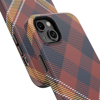 Harvest Tartan Phone Case for Apple