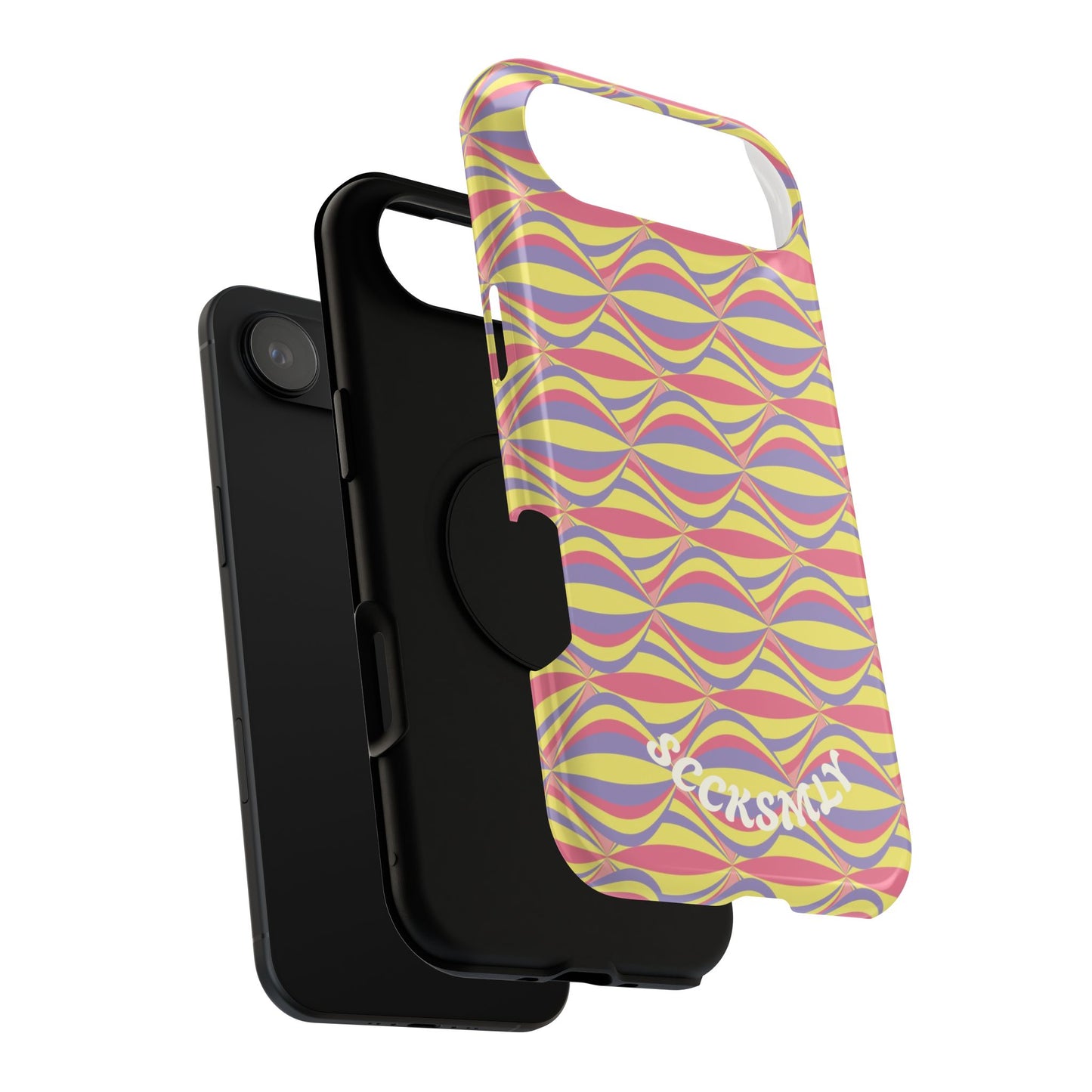 Electric Orbit Tough Phone Case for Apple