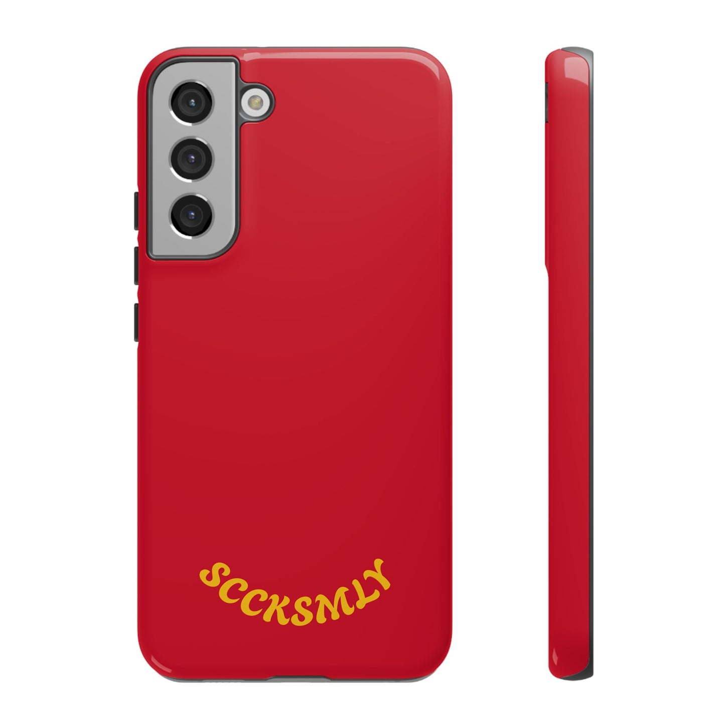 SOLID Calm Cherry Tough Case for Samsung