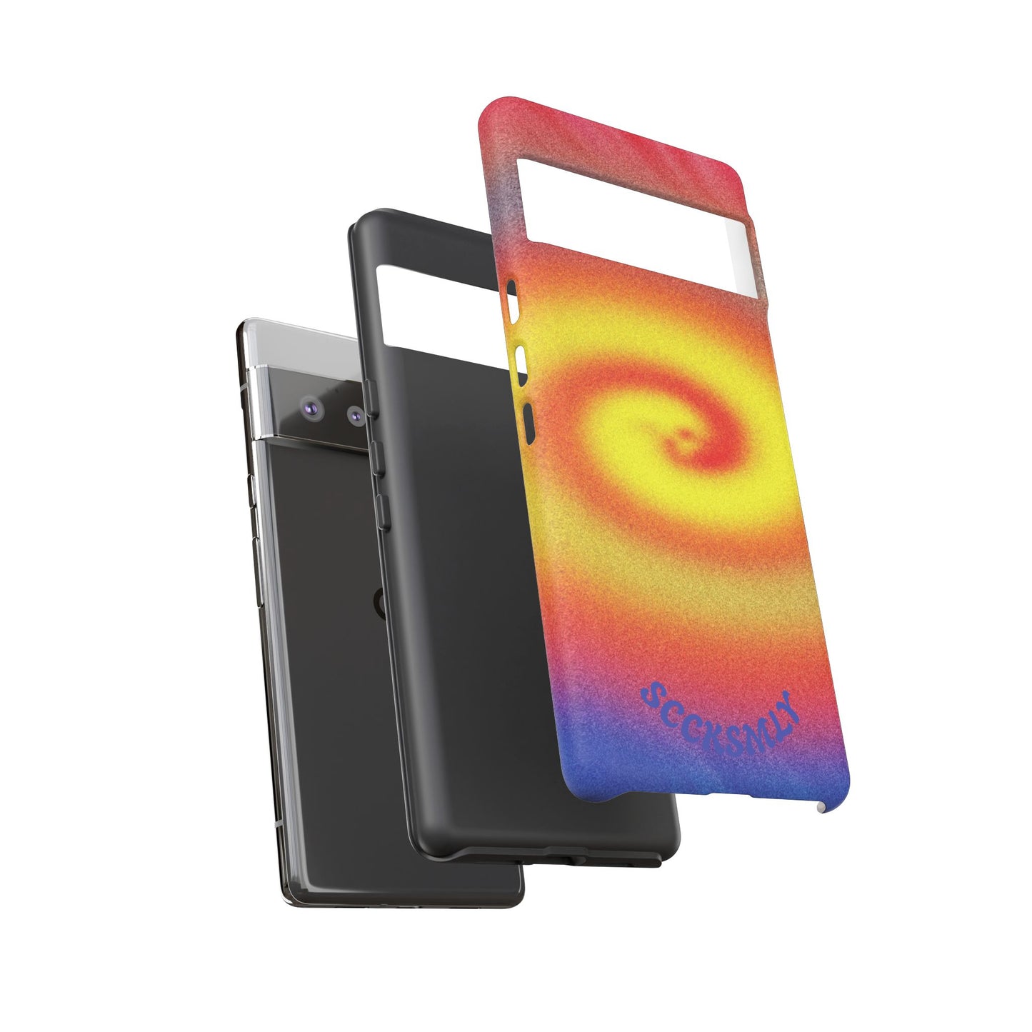 Toxic Spiral Tough Phone Case for Google Pixel