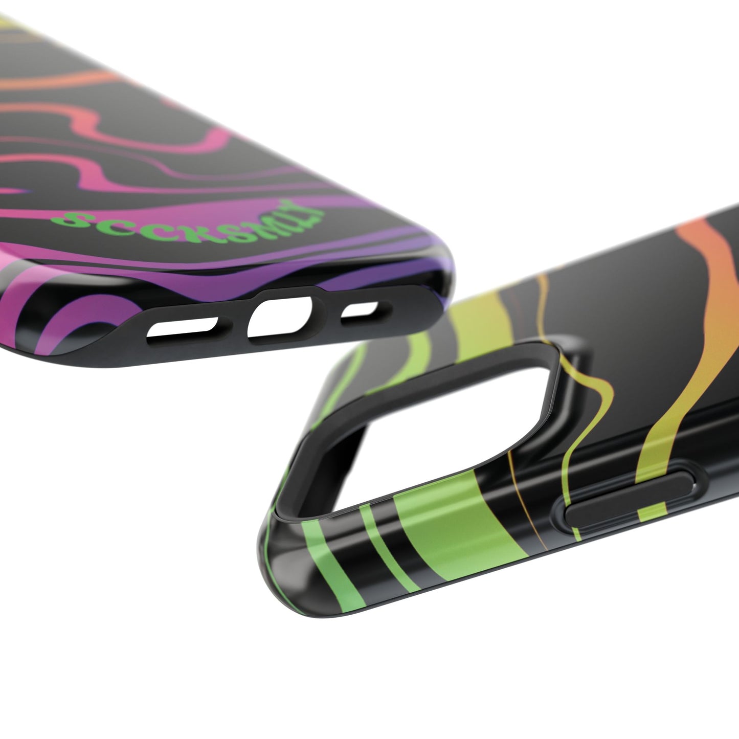 Dark Rainbow Phone Case for Apple