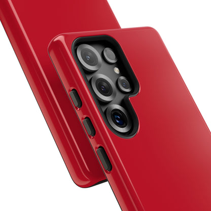 SOLID Calm Cherry Tough Case for Samsung