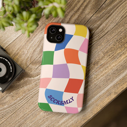 Checker Flicker Phone Case Apple