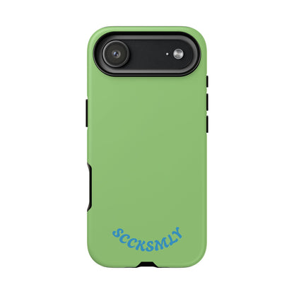 SOLID Sour Lime Tough Case for Apple