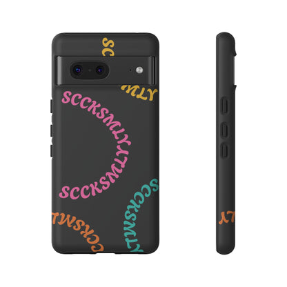 Y2K Wavy Script Tough Case for Google Pixel