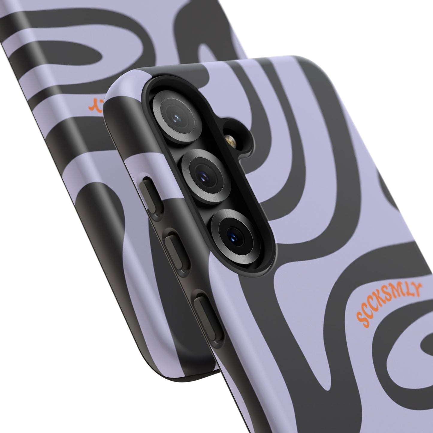 Purple Swirl Phone Case for Samsung