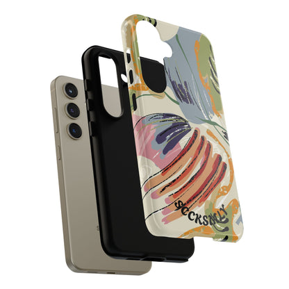 Botanical Strokes Palette Tough Phone Case for Samsung