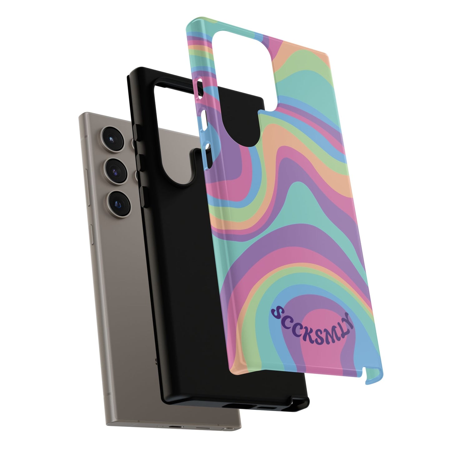 Pastel Swirl Phone Case for Samsung