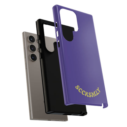 SOLID Dreamy Dusk Purple Tough Case for Samsung