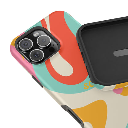 Psychodelic Acid Swirl Phone Case for Apple