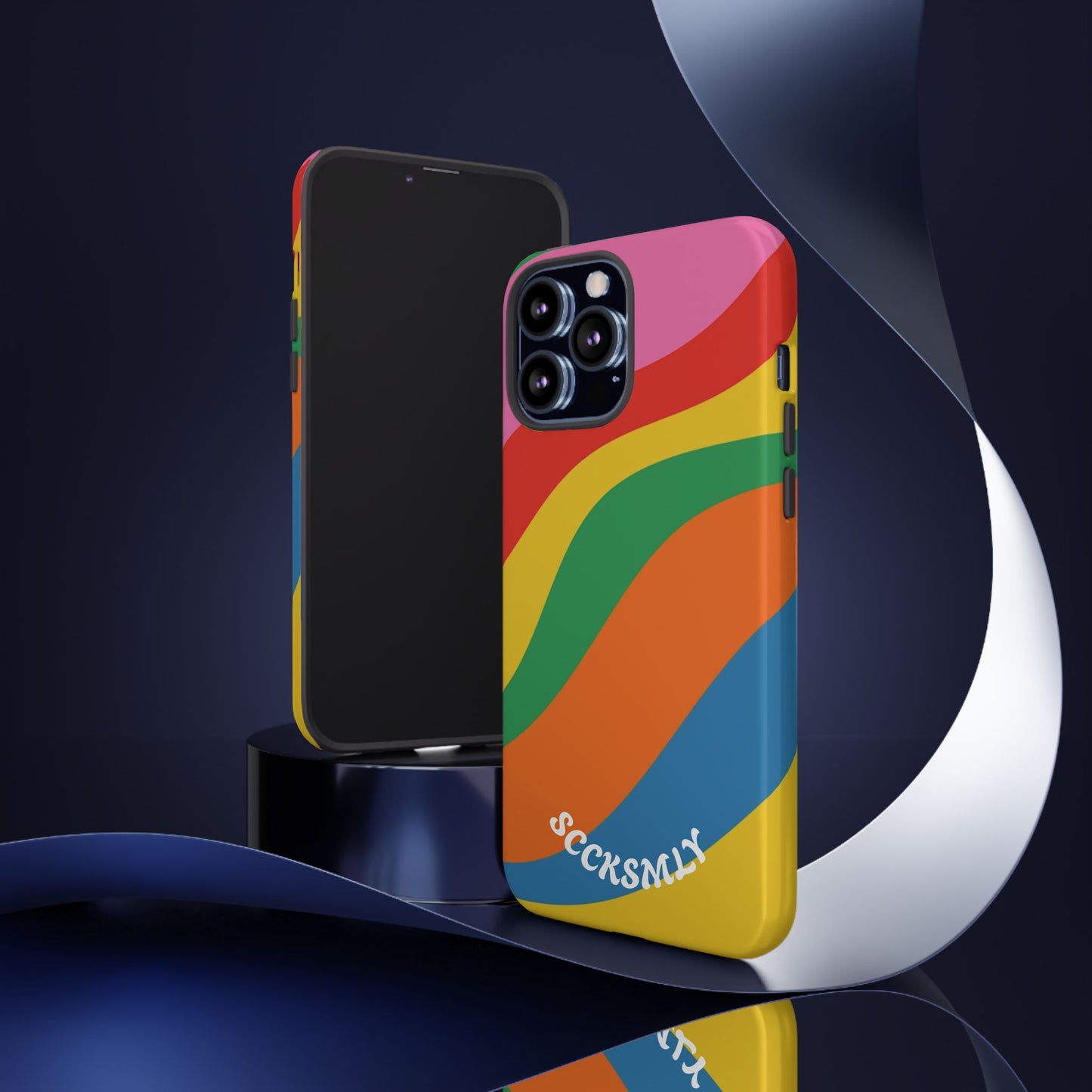 Candy Ribbon Tough Phone Case for Apple