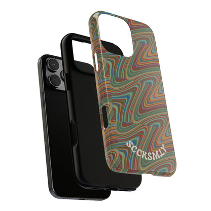 Earthly Waves Tough Phone Case for Apple