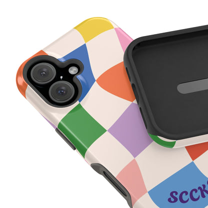 Checker Flicker Phone Case Apple